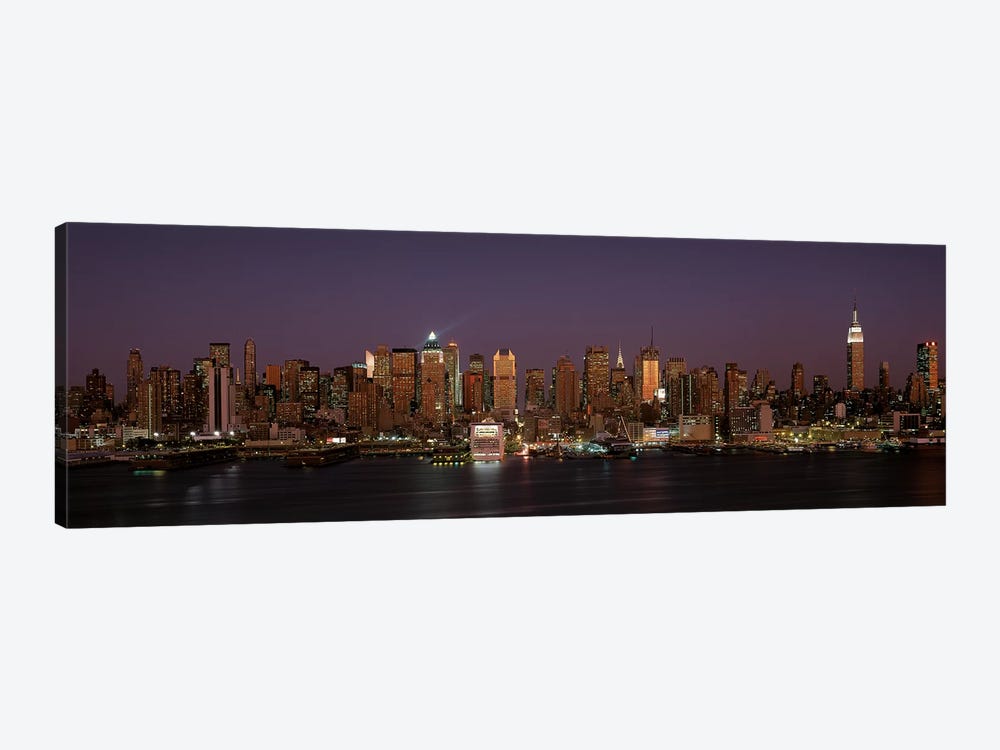 Skyline, Midtown, Manhattan, New York City, New York, USA by Panoramic Images 1-piece Canvas Wall Art