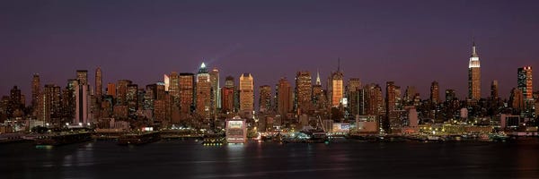 Manhattan: Skyline, Midtown, Manhattan, New York City, New York, USA by Panoramic Images