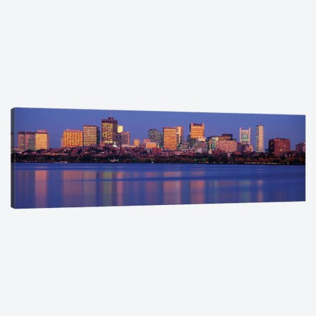 Downtown Skyline, Boston, Suffolk County, Massachusetts, USA Canvas Print #PIM14060} by Panoramic Images Canvas Print
