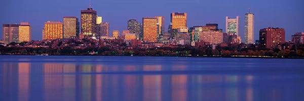 Massachusetts: Downtown Skyline, Boston, Suffolk County, Massachusetts, USA by Panoramic Images