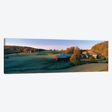 Countryside Landscape, Vermont Canvas Print #PIM14063} by Panoramic Images Art Print
