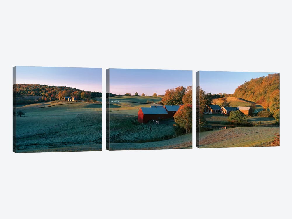 Countryside Landscape, Vermont by Panoramic Images 3-piece Art Print