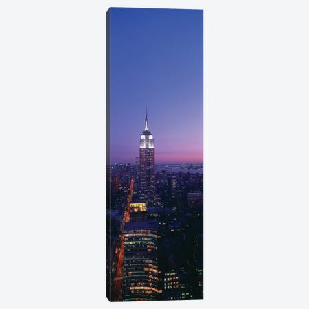 Empire State Building at Sunset, Manhattan, New York City, New York, USA Canvas Print #PIM14068} by Panoramic Images Art Print