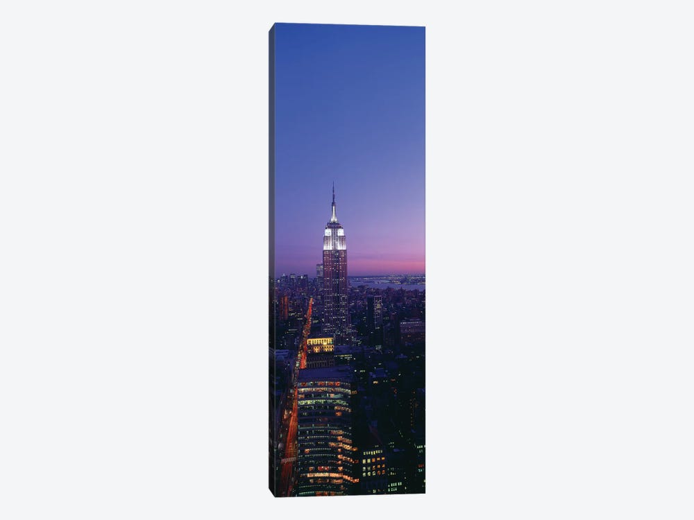 Empire State Building at Sunset, Manhattan, New York City, New York, USA by Panoramic Images 1-piece Canvas Wall Art