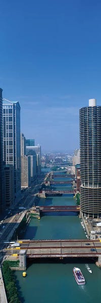Chicago: Chicago River I, Chicago, Cook County, Illinois, USA by Panoramic Images
