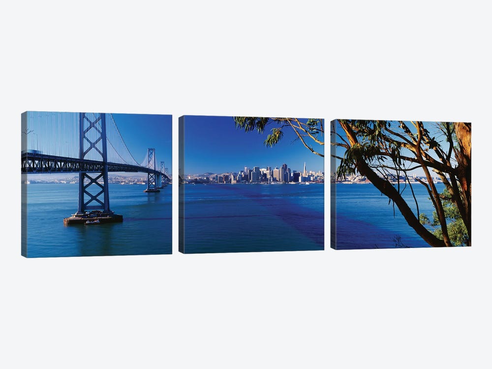 Downtown Skyline II, San Francisco, California by Panoramic Images 3-piece Canvas Art