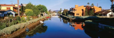 Venice Canal Historic District, Los Angeles, California by Panoramic Images multi panel art
