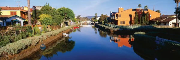 Los Angeles: Venice Canal Historic District, Los Angeles, California by Panoramic Images