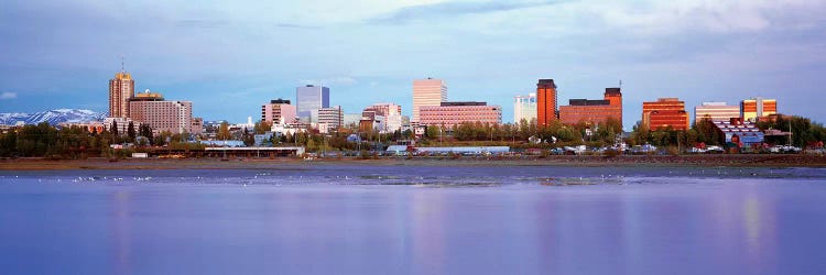 Downtown Skyline, Anchorage, South Central Region, Alaska, USA