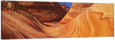 The Wave, Coyote Buttes, Paria Canyon-Vermilion Cliffs Wilderness, Coconino County, Arizona, USA Canvas Art Print - Arizona Art