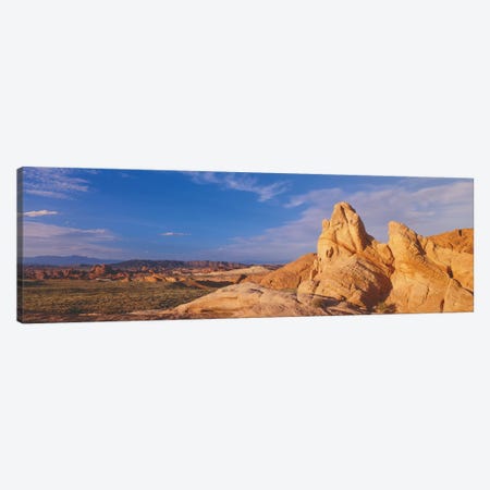 Landscape, Valley Of Fire State Park, Clark County, Nevada, USA Canvas Print #PIM14084} by Panoramic Images Canvas Art