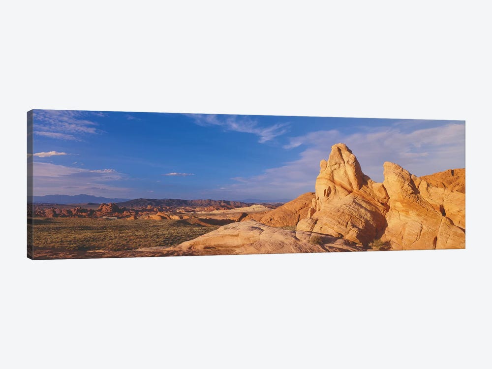 Landscape, Valley Of Fire State Park, Clark County, Nevada, USA by Panoramic Images 1-piece Canvas Artwork