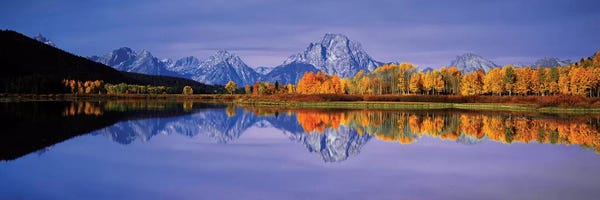 Wyoming: Teton Range I, Rocky Mountains, Grand Teton National Park, Teton County, Wyoming, USA by Panoramic Images