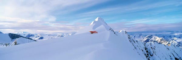 Alaska: Piper PA-18-150 Super Cub Airplane I, Wrangell-St. Elias National Park, Alaska, USA by Panoramic Images