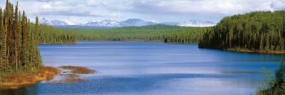 Talkeetna Lake, Matanuska-Susitna Borough, Alaska, USA by Panoramic Images multi panel art