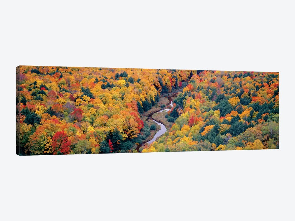 Autumn Landscape I, Porcupine Mountains Wilderness State Park, Upper Peninsula, Michigan, USA by Panoramic Images 1-piece Art Print