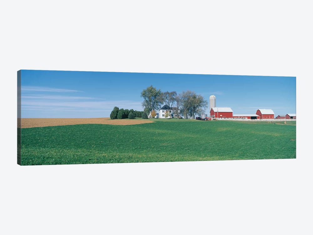 Countryside Landscape, Clayton County, Iowa, USA by Panoramic Images 1-piece Canvas Print