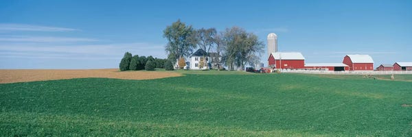 Iowa: Countryside Landscape, Clayton County, Iowa, USA by Panoramic Images