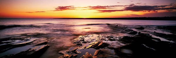 Michigan: Waterscape, Porcupine Mountains Wilderness State Park, Upper Peninsula, Michigan, USA by Panoramic Images