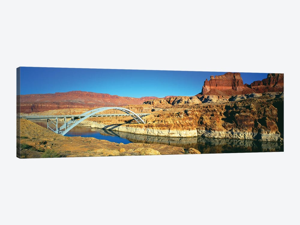 Hite Crossing Bridge, Glen Canyon National Recreation Area, Utah, USA by Panoramic Images 1-piece Canvas Wall Art