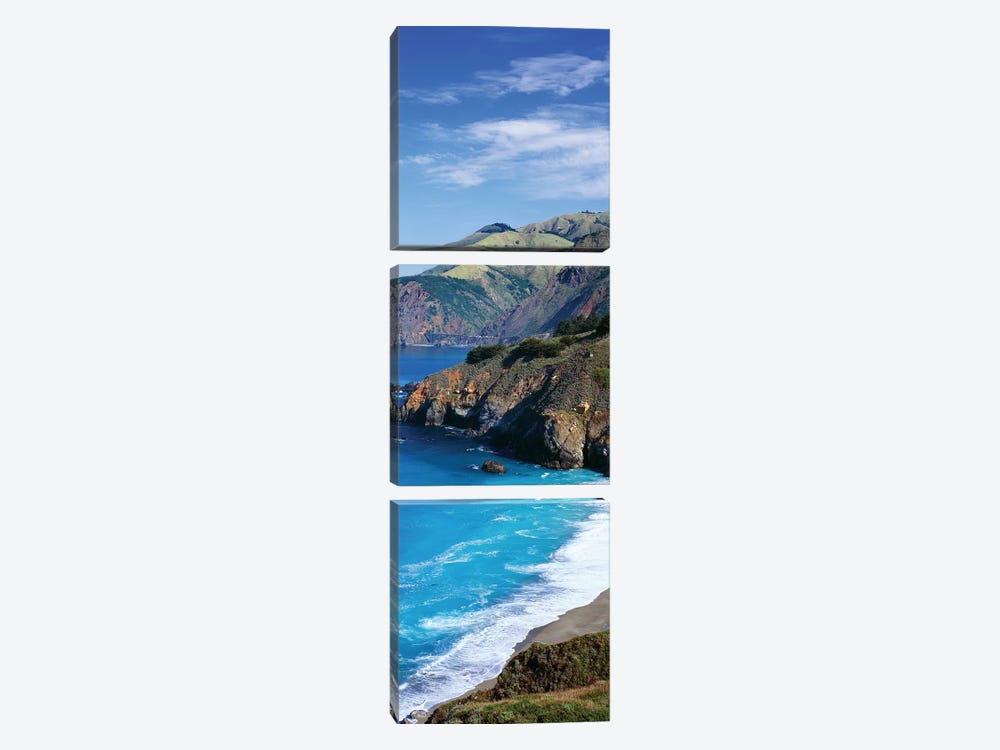 Coastal Landscape, California by Panoramic Images 3-piece Canvas Art Print