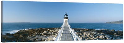 Marshall Point Lighthouse, Port Clyde, St. George, Knox County, Maine, USA Canvas Art Print