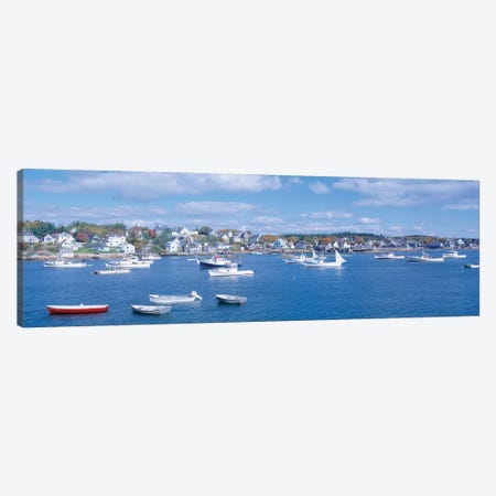 Harbor View, Stonington, Hancock County, Maine, USA Canvas Print #PIM14121} by Panoramic Images Canvas Wall Art