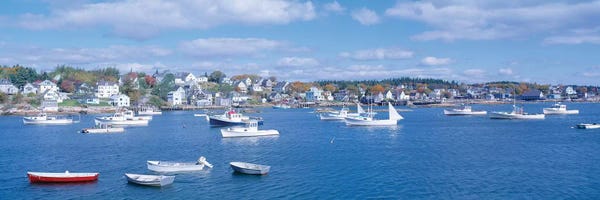 Maine: Harbor View, Stonington, Hancock County, Maine, USA by Panoramic Images