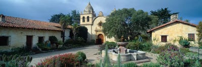 Mission San Carlos Borromeo del rio Carmelo (Carmel Mission), Carmel-by-the-Sea, Monterey County, California, USA by Panoramic Images acrylic art print