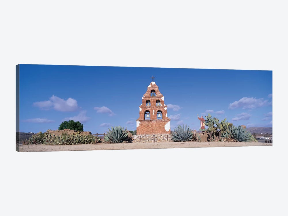 Mission San Miguel Arcangel, San Miguel, San Luis Obispo County, California, USA by Panoramic Images 1-piece Canvas Print