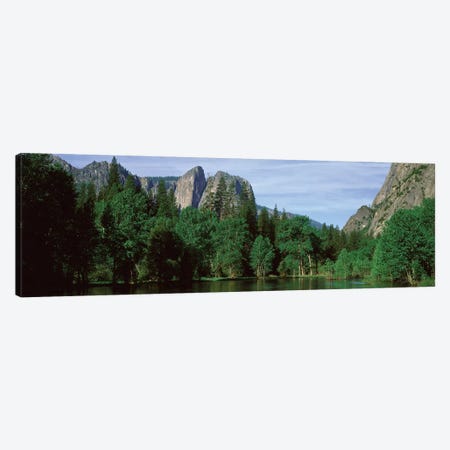 Spring Landscape, Yosemite National Park, California, USA Canvas Print #PIM14130} by Panoramic Images Canvas Art Print