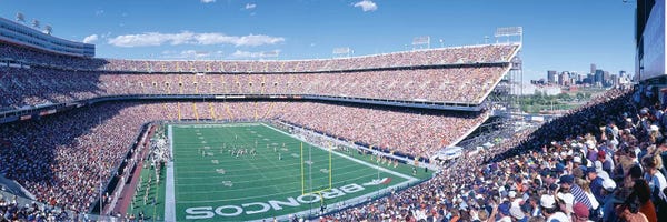 Colorado: Aerial View I, Mile High Stadium, Denver, Denver County, Colorado, USA by Panoramic Images