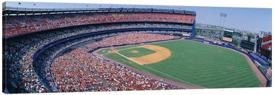 Aerial View II, Shea Stadium, Flushing, Queens, New York City, New York, USA Canvas Art Print - Stadium Art