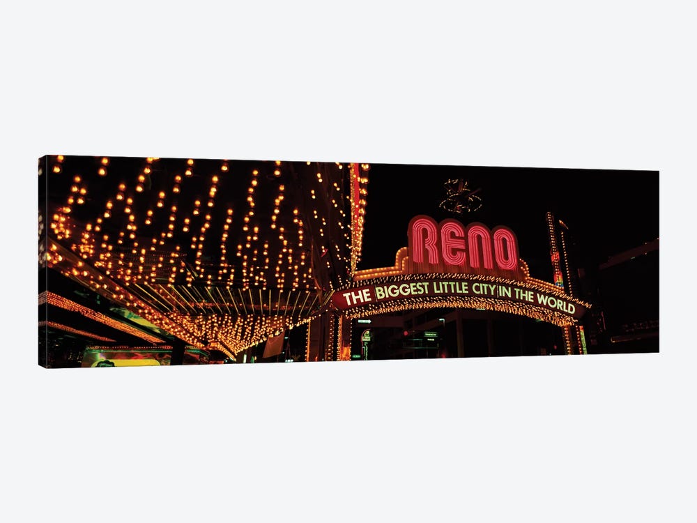 Reno Arch, Reno, Washoe County, Nevada, USA by Panoramic Images 1-piece Canvas Print