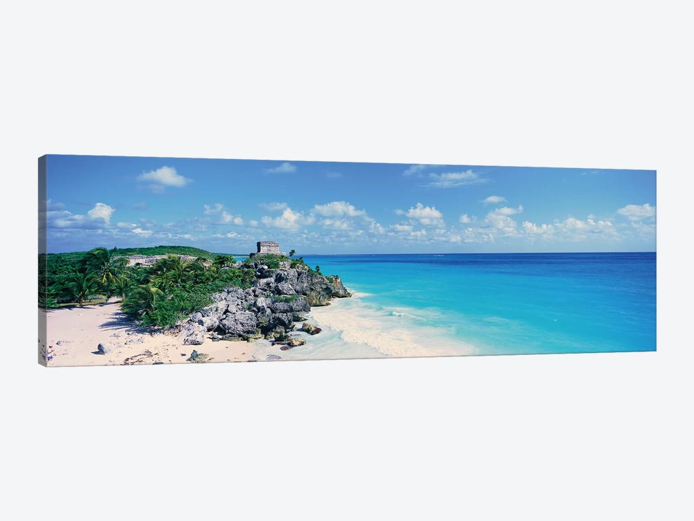 Templo Dios del Viento (God Of Winds Temple), Tulum, Quintana Roo, Yucatan Peninsula, Mexico by Panoramic Images 1-piece Canvas Print