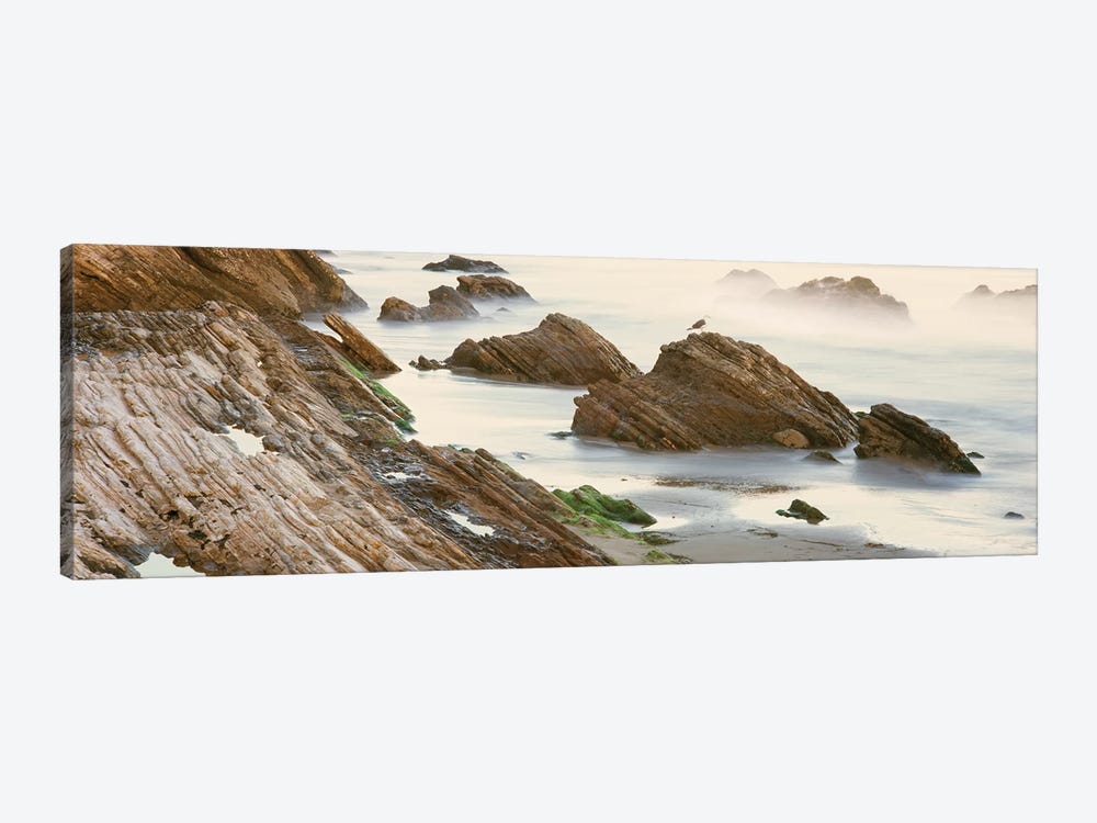 Coastal Rock Formations, Gaviota, Santa Barbara County, California, USA by Panoramic Images 1-piece Canvas Art