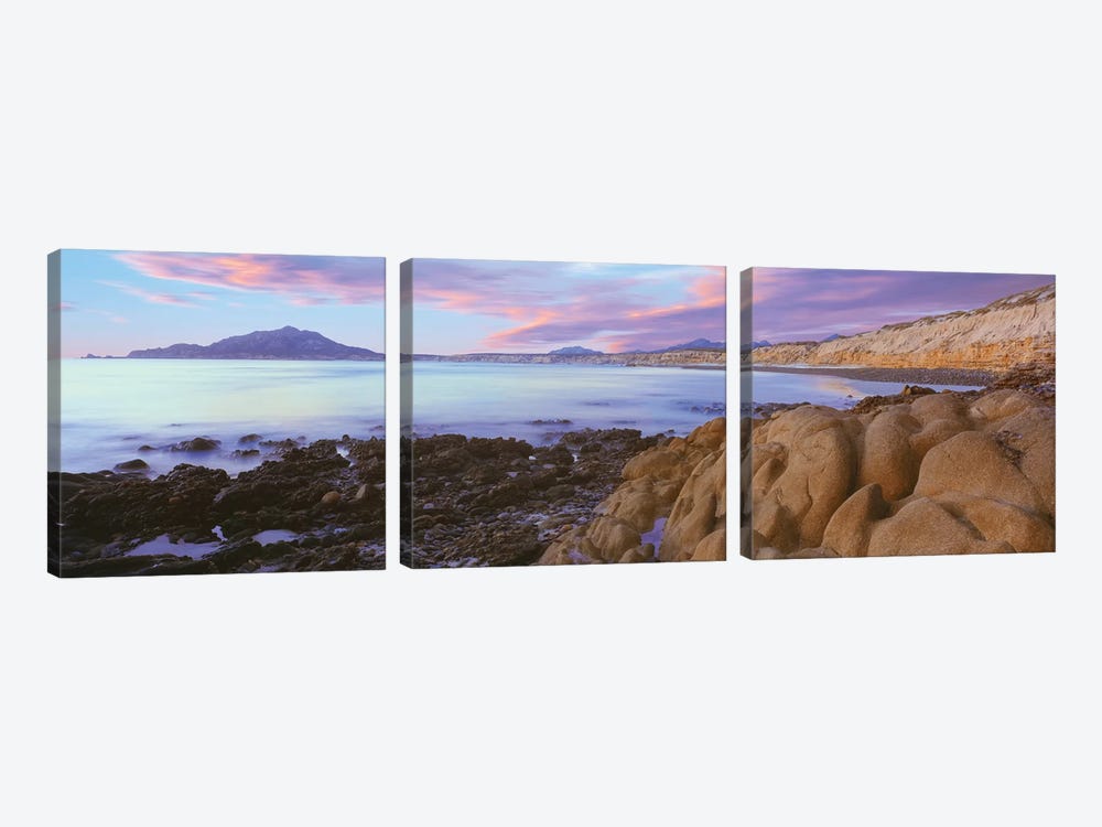 Coastal Landscape I, Cabo Pulmo National Marine Park, Baja California Sur, Mexico by Panoramic Images 3-piece Canvas Art Print