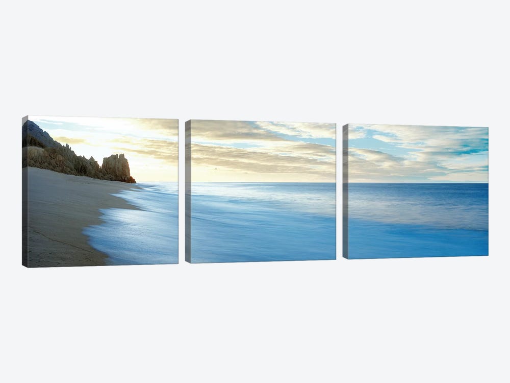 Sunset Seascape, Cabo San Lucas, Baja California Sur, Mexico by Panoramic Images 3-piece Canvas Art