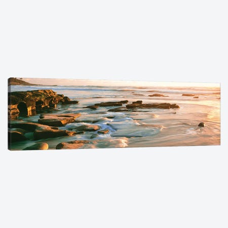 Coastal Rock Formations I, Windansea Beach, La Jolla, San Diego, San Diego County, California, USA Canvas Print #PIM14156} by Panoramic Images Canvas Art