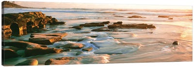 Coastal Rock Formations I, Windansea Beach, La Jolla, San Diego, San Diego County, California, USA Canvas Art Print