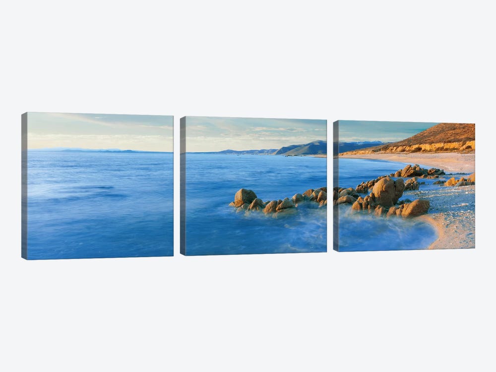 Coastal Landscape, Punta Pescadero, Bahia Las Palmas, Baja California Sur, Mexico by Panoramic Images 3-piece Art Print