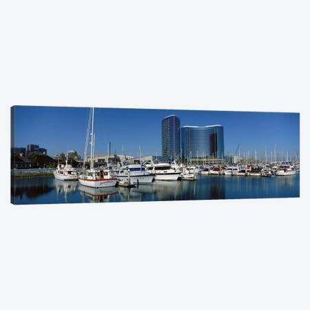 Embarcadero Marina Hotel, San Diego, California, USA Canvas Print #PIM1415} by Panoramic Images Canvas Art Print