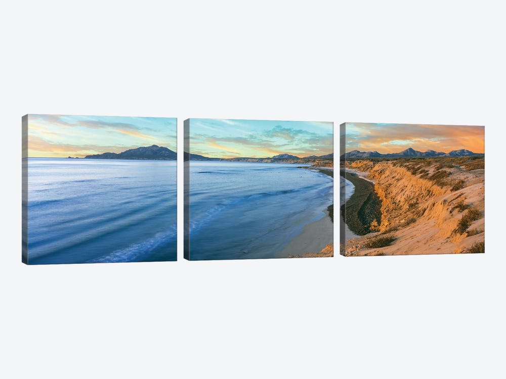 Coastal Landscape II, Cabo Pulmo National Marine Park, Baja California Sur, Mexico by Panoramic Images 3-piece Canvas Art