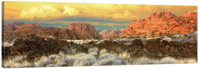 Snow Canyon State Park II, Washington County, Utah, USA Canvas Art Print - Canyon Art