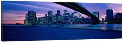 NYC, New York City New York State, USA #2 Canvas Art Print - Bridge Art
