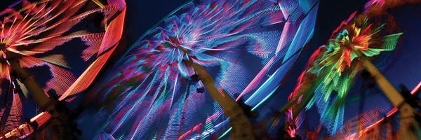 Ferris Wheels: Paper Windmills in Zoom by Panoramic Images