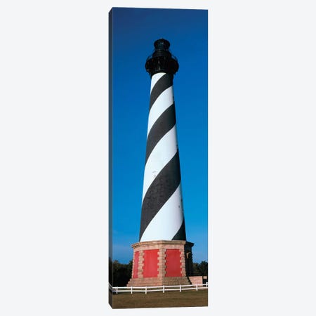Cape Hatteras Lighthouse, Hatteras Island, Outer Banks, Buxton, Dare County, North Carolina, USA Canvas Print #PIM14183} by Panoramic Images Canvas Artwork