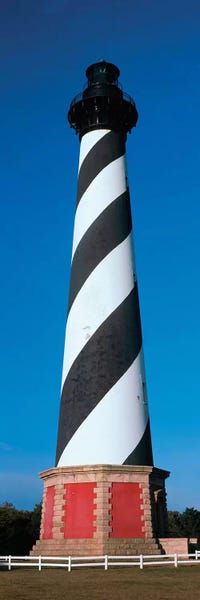 North Carolina: Cape Hatteras Lighthouse, Hatteras Island, Outer Banks, Buxton, Dare County, North Carolina, USA by Panoramic Images