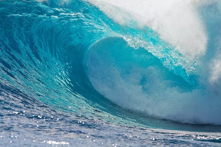 Plunging Waves II, Sout Pacific Ocean, Tahiti, French Polynesia by Panoramic Images wall art