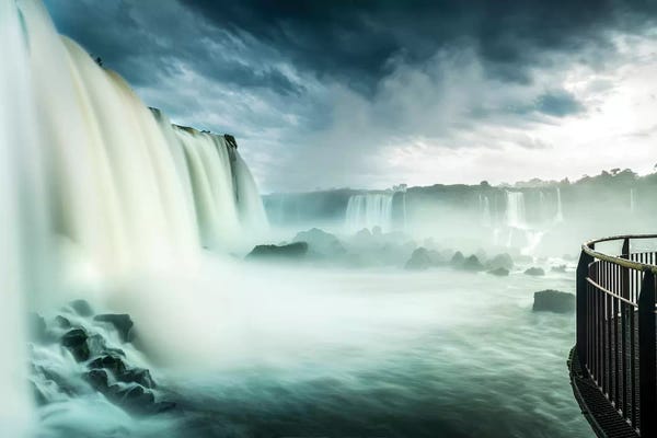 Waterfalls: Iguazu Falls, Iguazú National Park (Argentina) and Iguaçu National Park (Brazil), South America by Panoramic Images